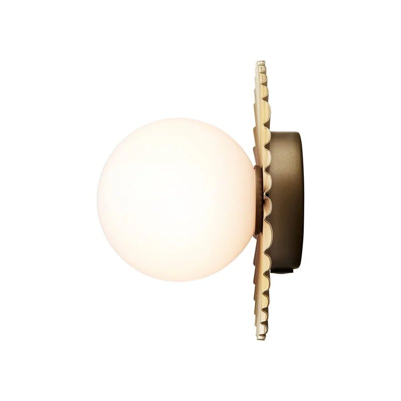 Nuura - Liila Muuse wall & ceiling, Brass - CHILLIGHT STORE
