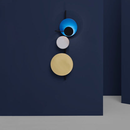 PLEASE WAIT to be SEATED - Planet wall lamp, blue - CHILLIGHT STORE