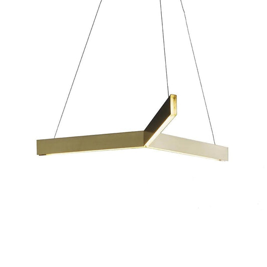 Resident - Tri Pendant, brass - CHILLIGHT STORE